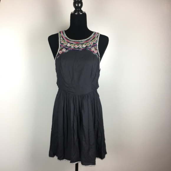 Billabong Shinning Embroidered Black size L - Picture 2 of 6